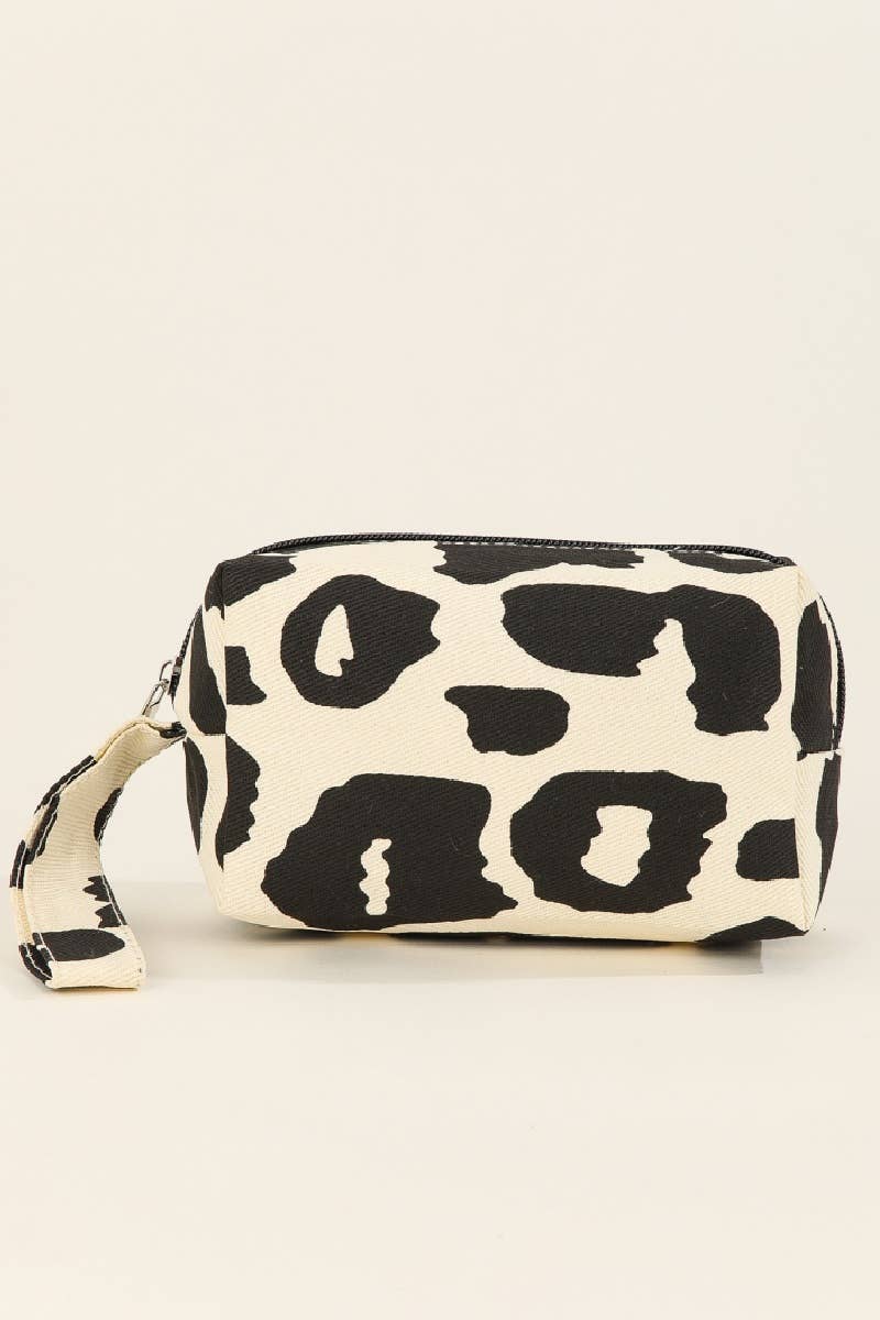 Leopard Print Cosmetic Bag
