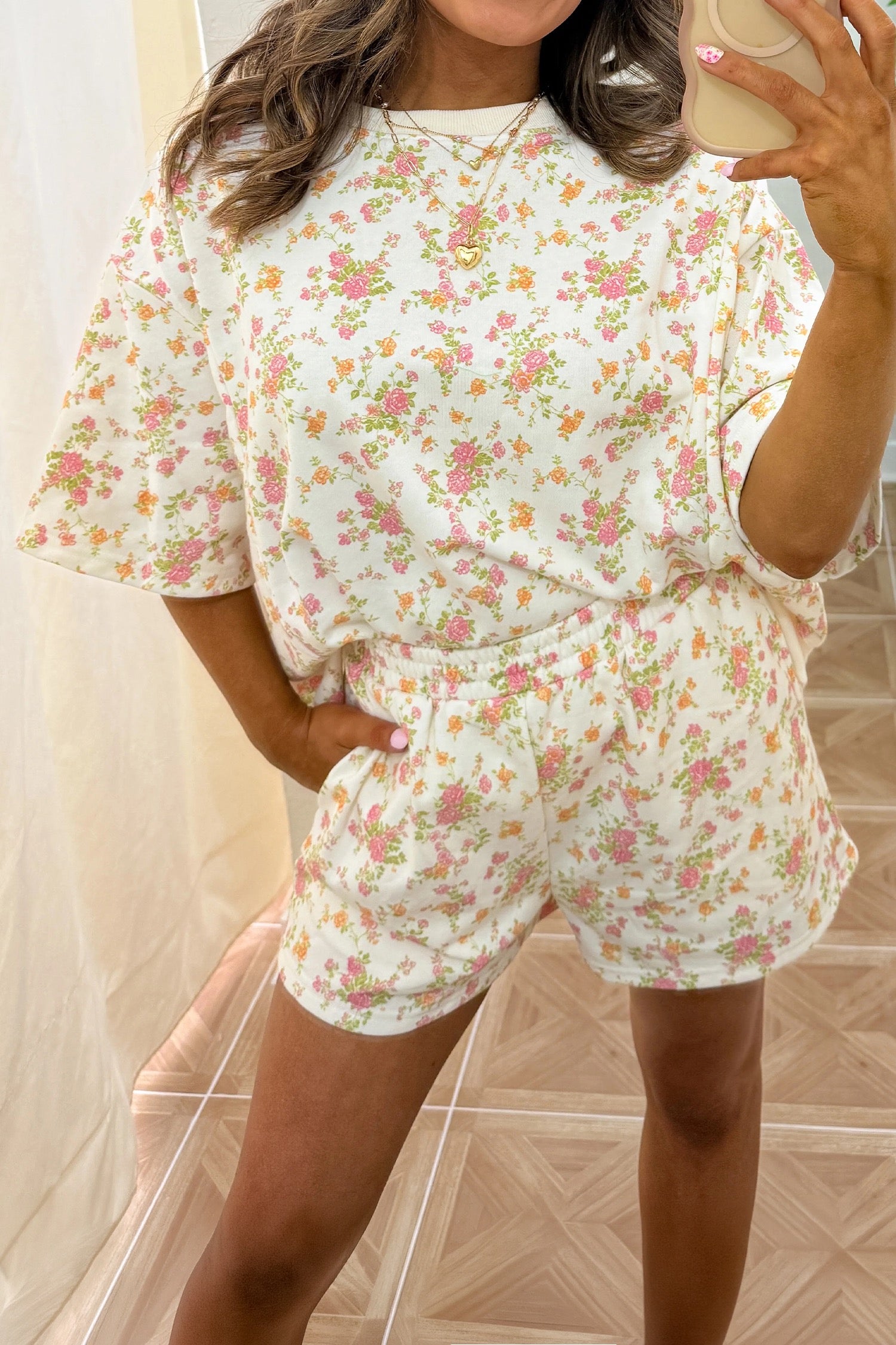 Floral Short Set