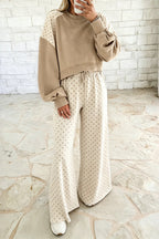 Women's Cropped Lounge Set