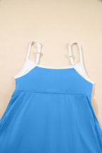 Eileen Ribbed Lined Swim Dress