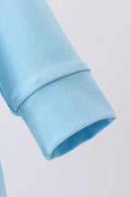 Blue character embroidery bubble