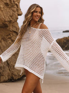 Hollow Sweater Swimsuit Beach Shirt