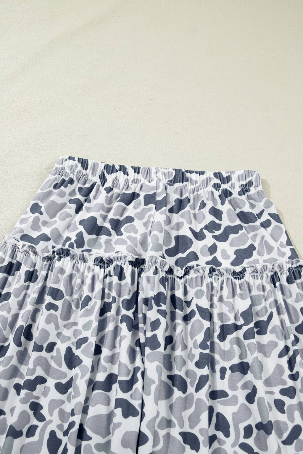 Spring 2026 Camo Print Wide Leg Casual Pants (S-XL)