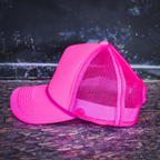 Solid Magna Pony® Mesh Foam Trucker Hat