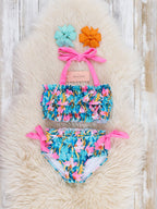Island Flora Ruffle Swimsuit