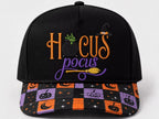 Hocus Pocus 3D Embroidery Hat