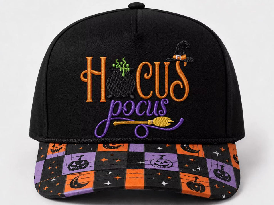 Hocus Pocus 3D Embroidery Hat