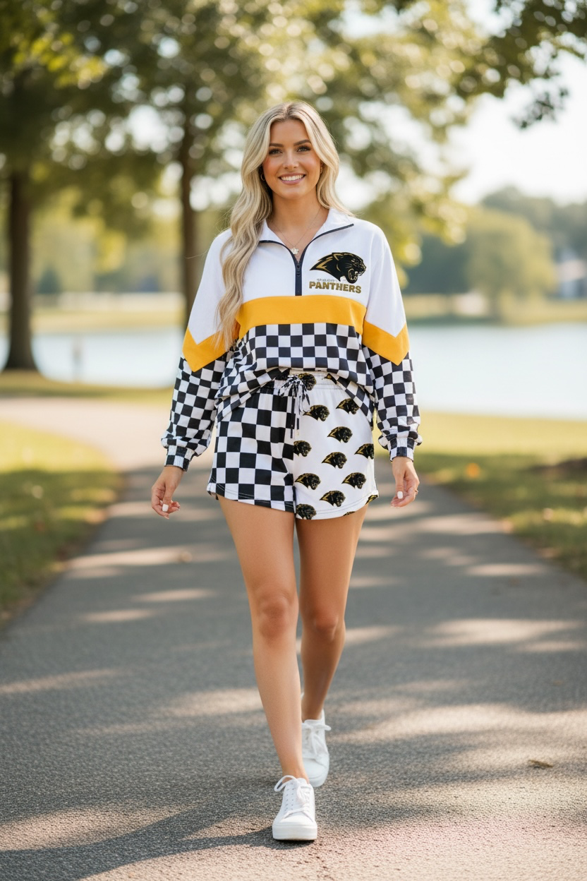 Custom Windbreaker & Matching Shorts Set