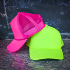 Solid Magna Pony® Mesh Foam Trucker Hat