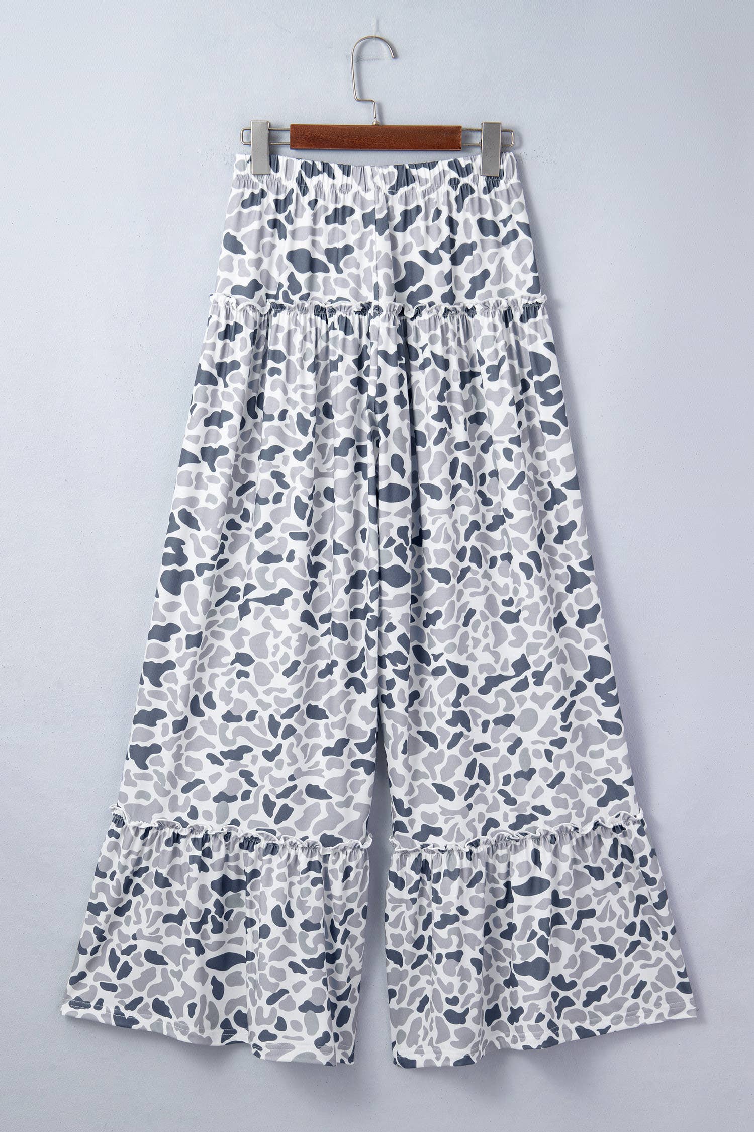 Spring 2026 Camo Print Wide Leg Casual Pants (S-XL)