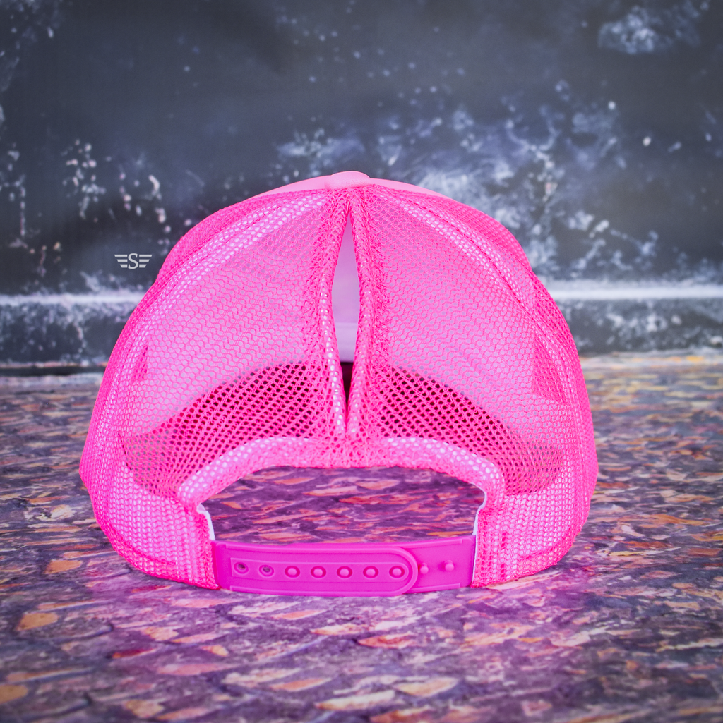 Solid Magna Pony® Mesh Foam Trucker Hat