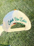 Gone Fishing Embroidered Hat