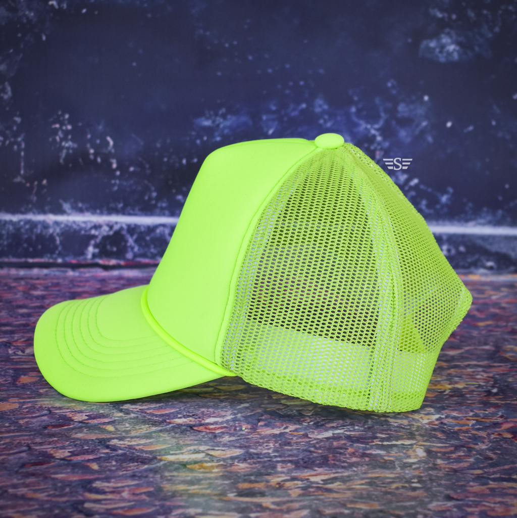 Solid Magna Pony® Mesh Foam Trucker Hat