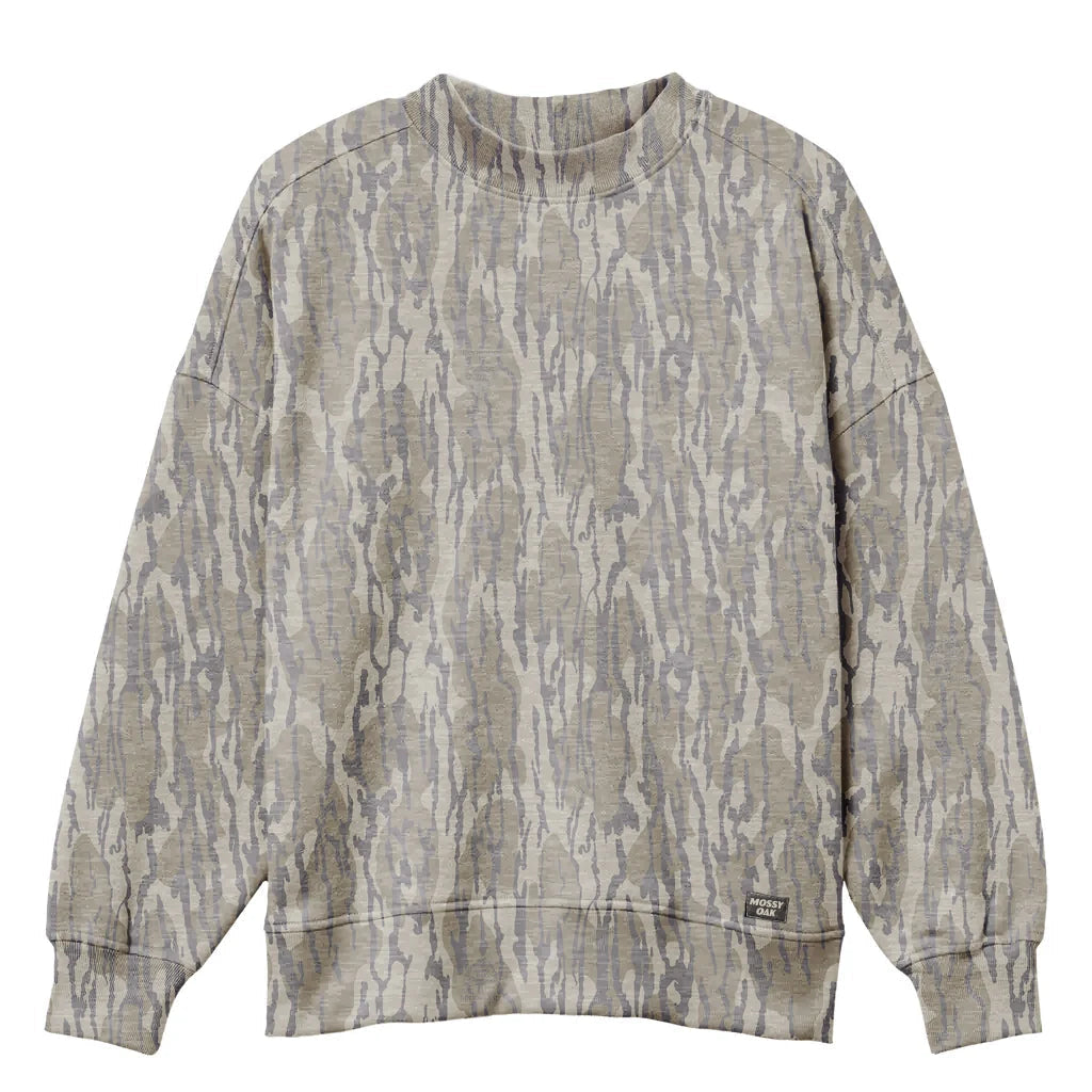Licensed Mossy Oak Bottomland Mock Neck Sweatshirt – Pre-Order