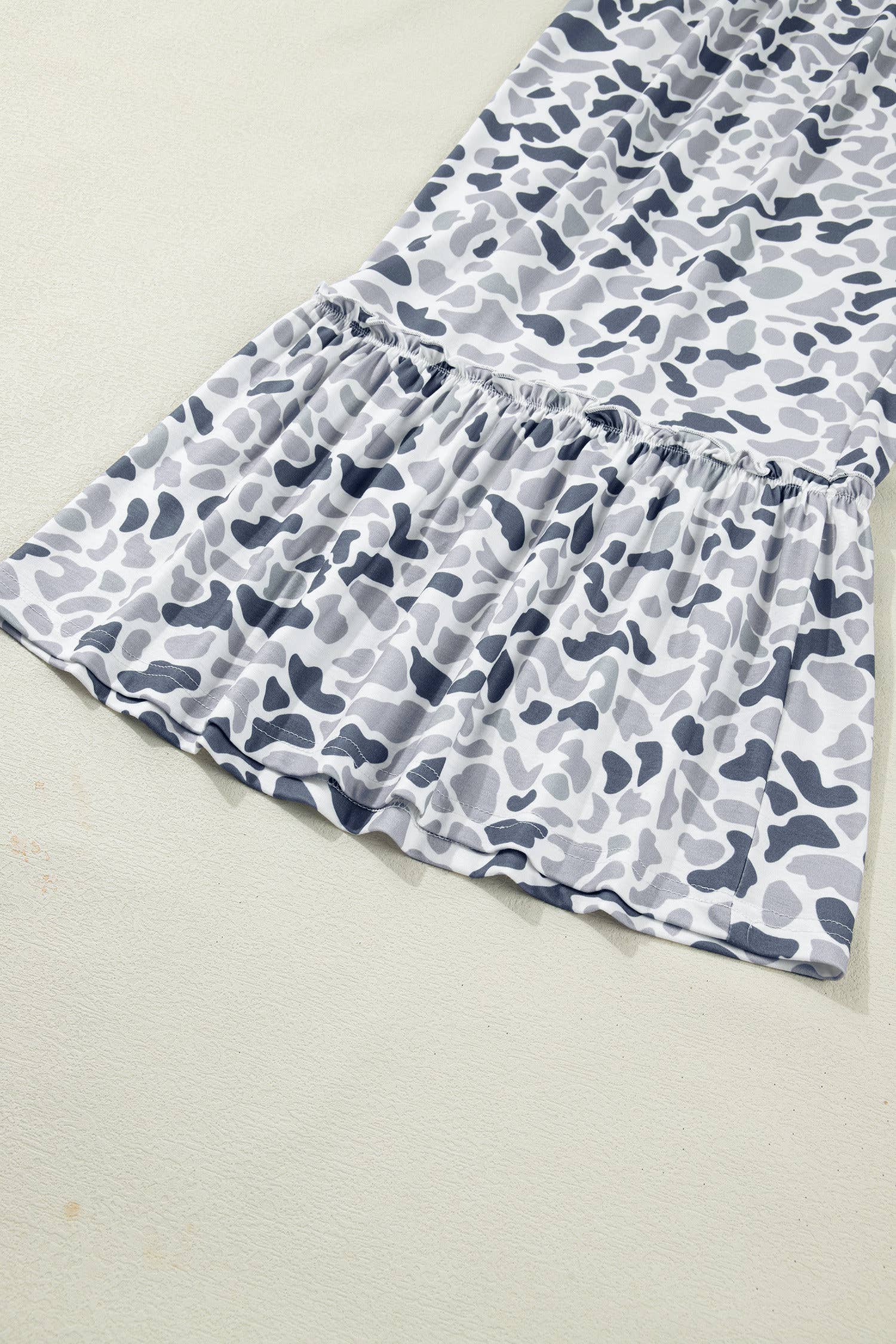 Spring 2026 Camo Print Wide Leg Casual Pants (S-XL)