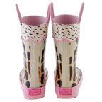 Leopard All Over Print Rain Boots