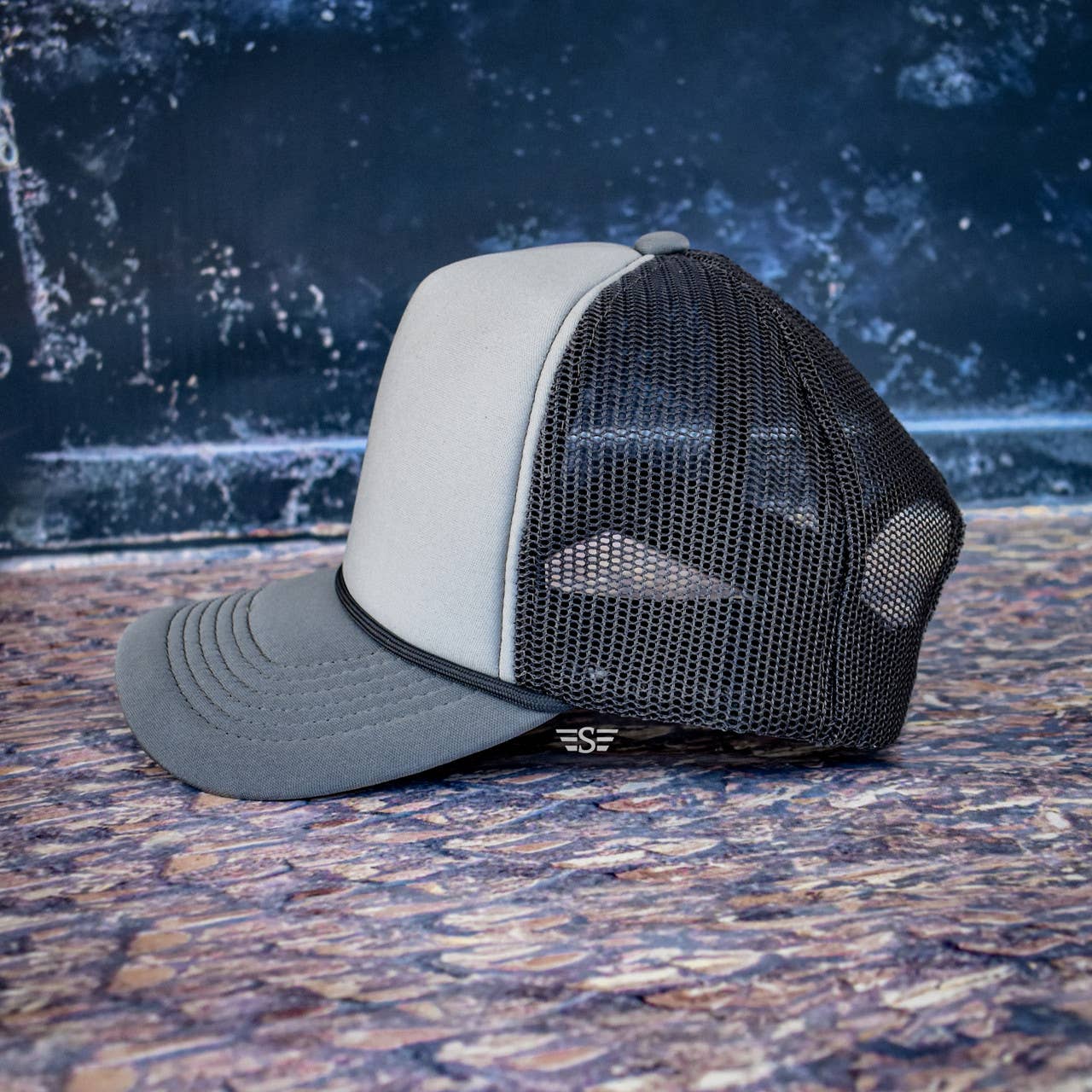 Tri Color Mesh Magna Pony® Trucker Cap