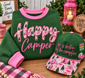 Happy Camper 3D Embroidery H