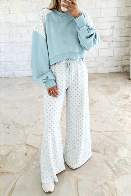 Women's Cropped Lounge Set
