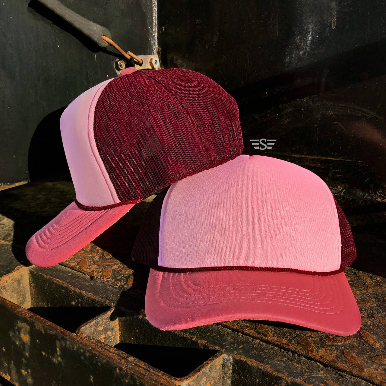 Tri Color Mesh Magna Pony® Trucker Cap