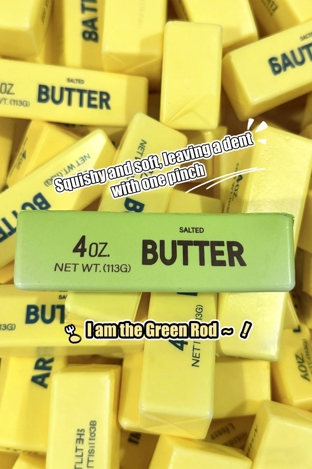 Realistic Butter Stick Stress Relief Toy Gifts