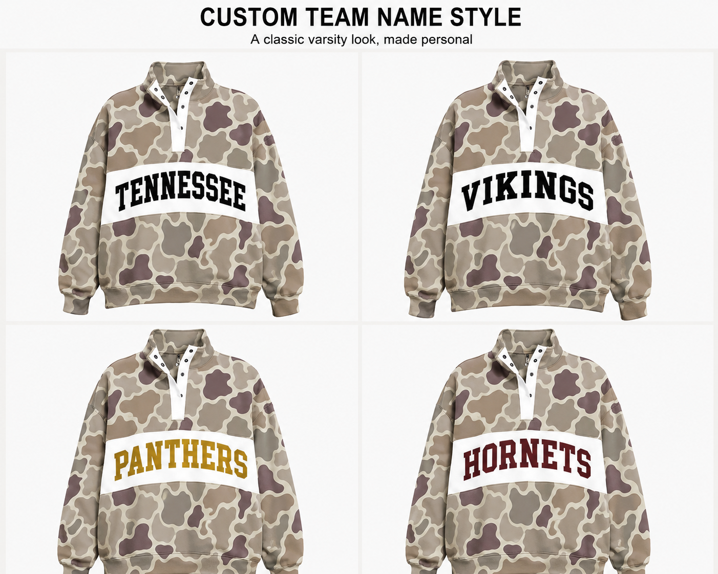 Pull Over Sweatshirt