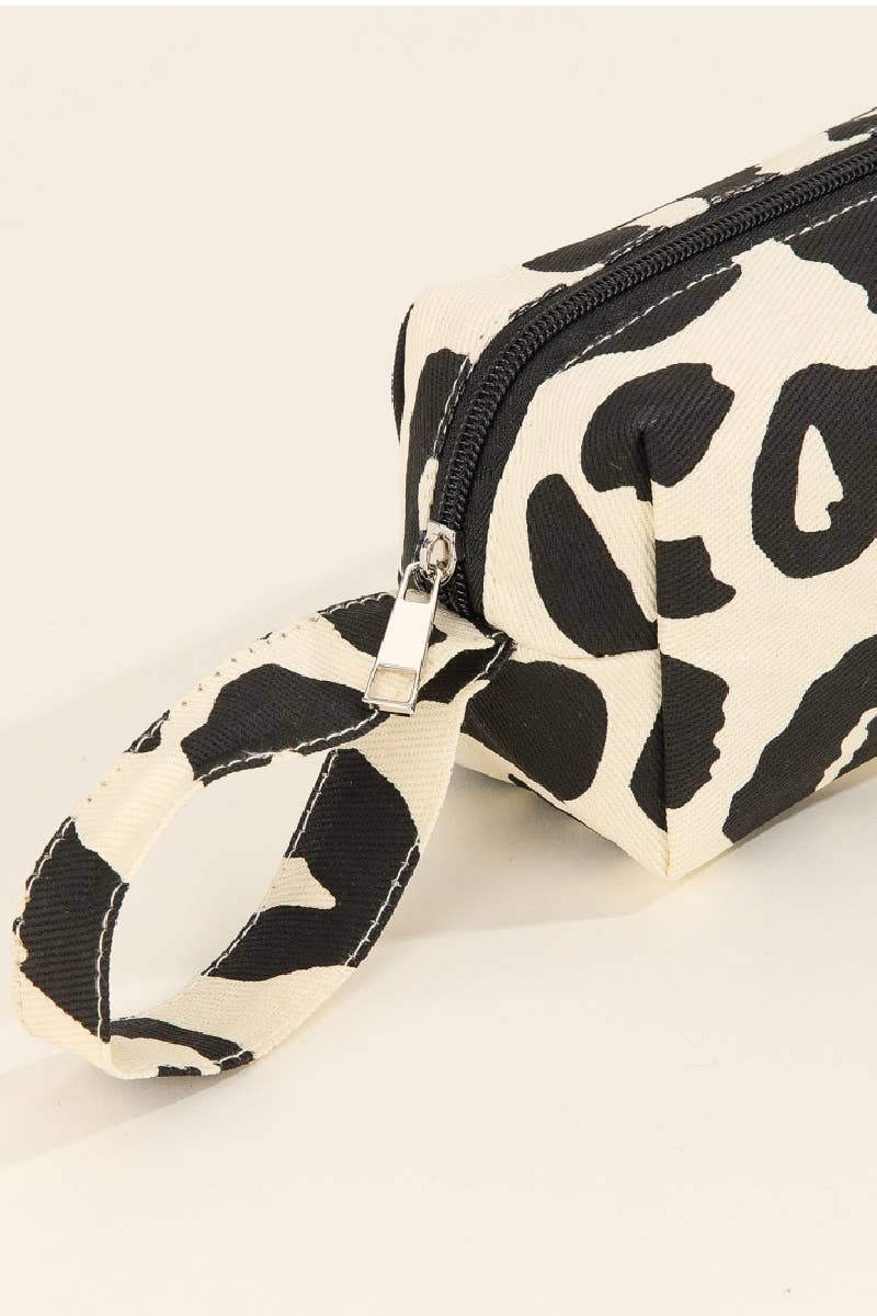 Leopard Print Cosmetic Bag