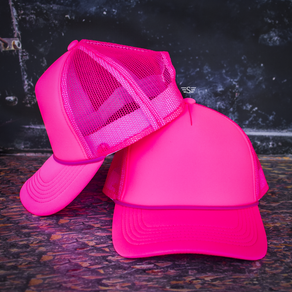 Solid Magna Pony® Mesh Foam Trucker Hat