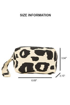 Leopard Print Cosmetic Bag