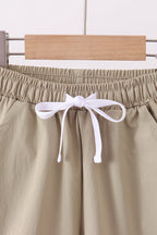Oatmeal pocket performance shorts