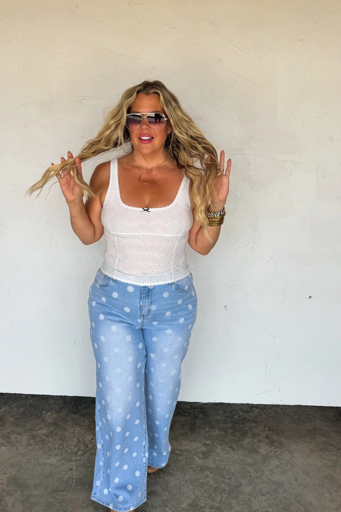 Spot On Polka Dot Jeans