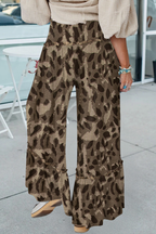 Spring 2026 Camo Print Wide Leg Casual Pants (S-XL)
