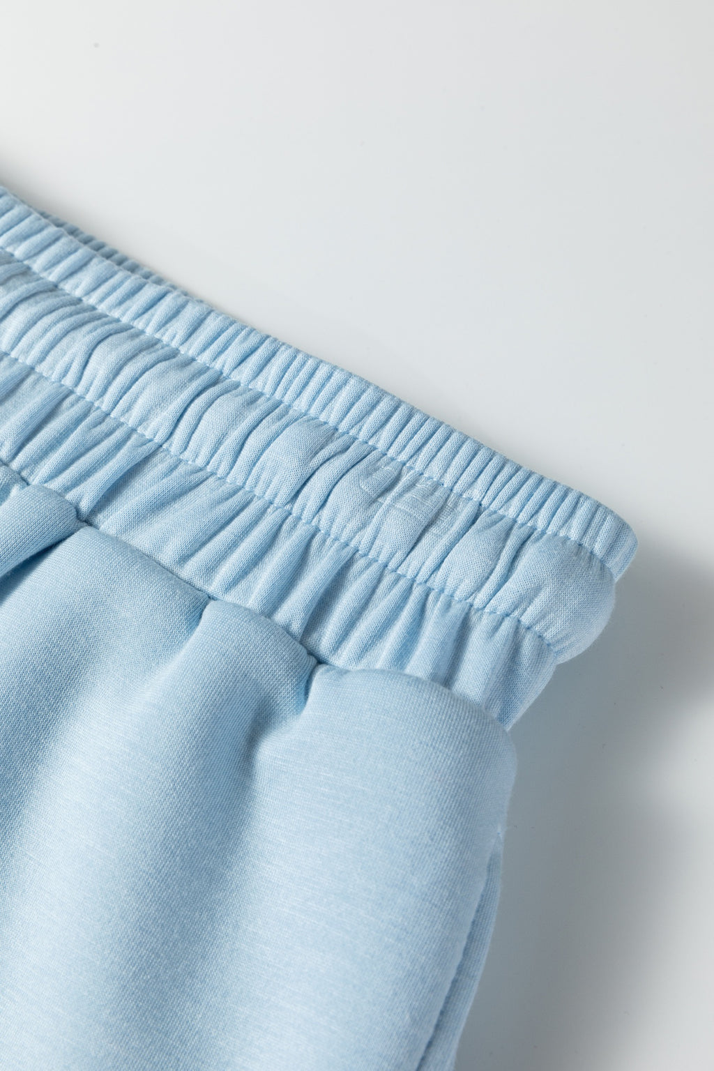 Beau Blue Half-Zip Short Set