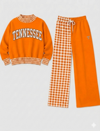 Adult & Youth Checkered Lounge Set