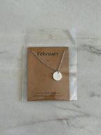 Birth Flower Jewery