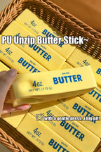 1PC PU Butter Sticker Relieve Pressure Toy Gifts