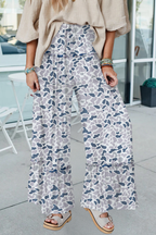 Spring 2026 Camo Print Wide Leg Casual Pants (S-XL)