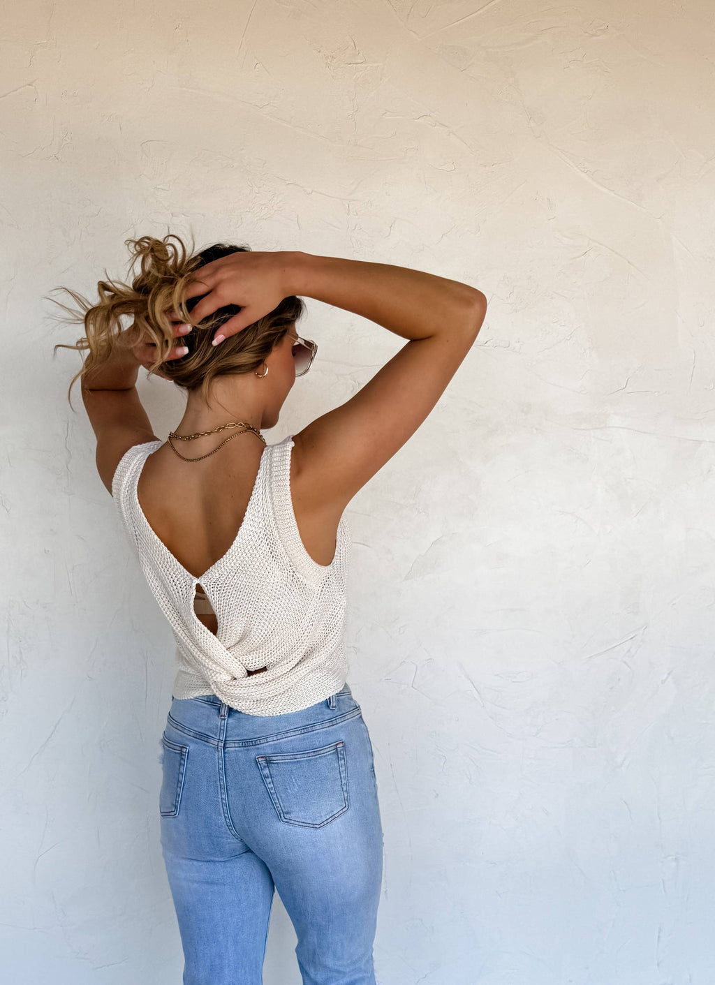 Hamptons Twist Back Tank