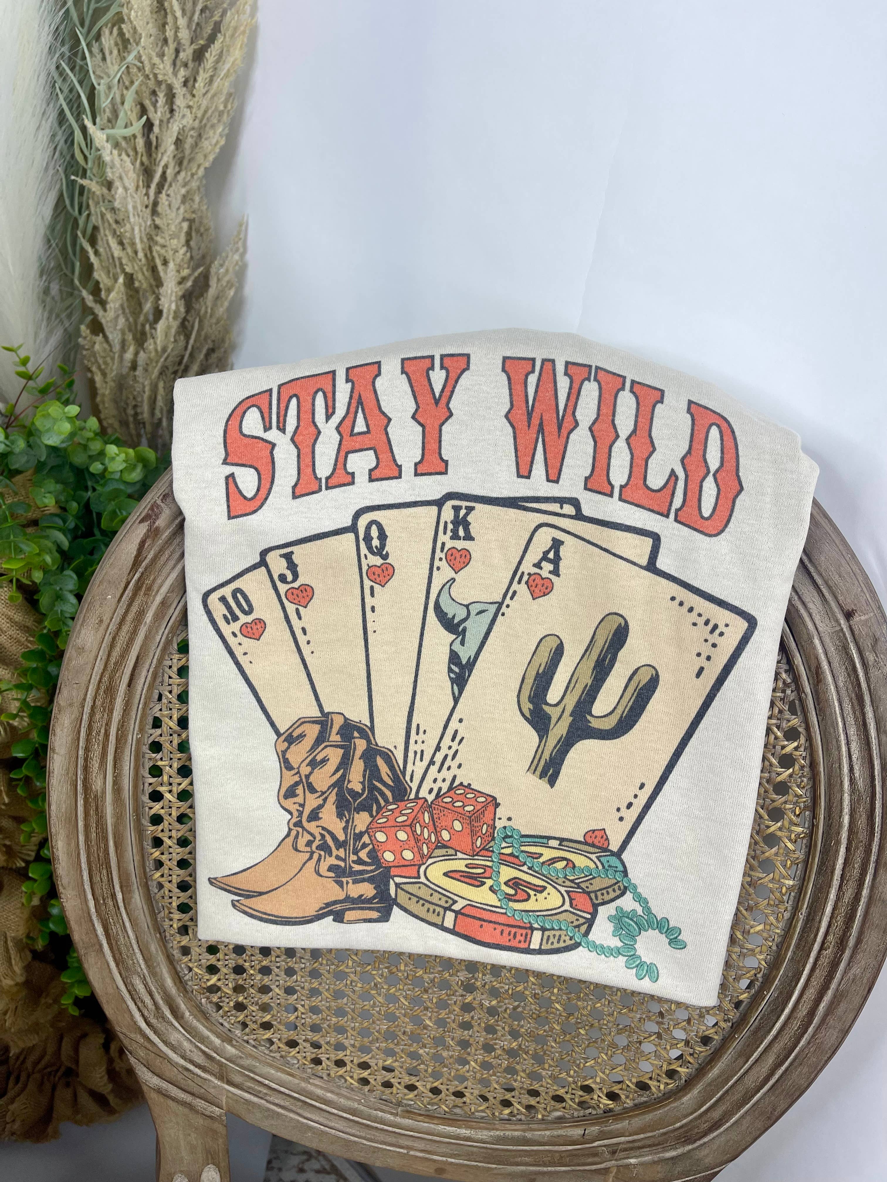 Stay Wild (Gildan Sublimation T-Shirt)
