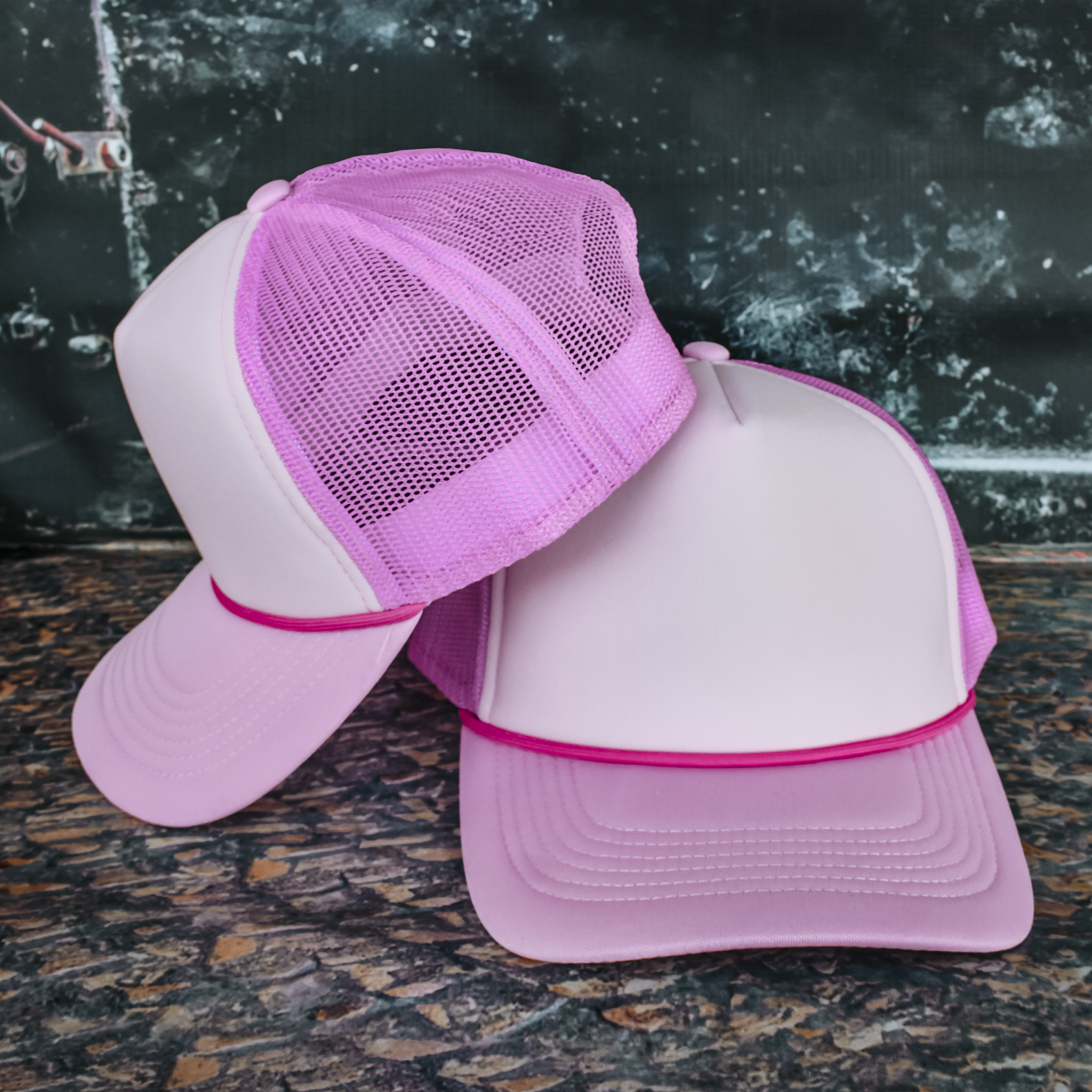 Tri Color Mesh Magna Pony® Trucker Cap