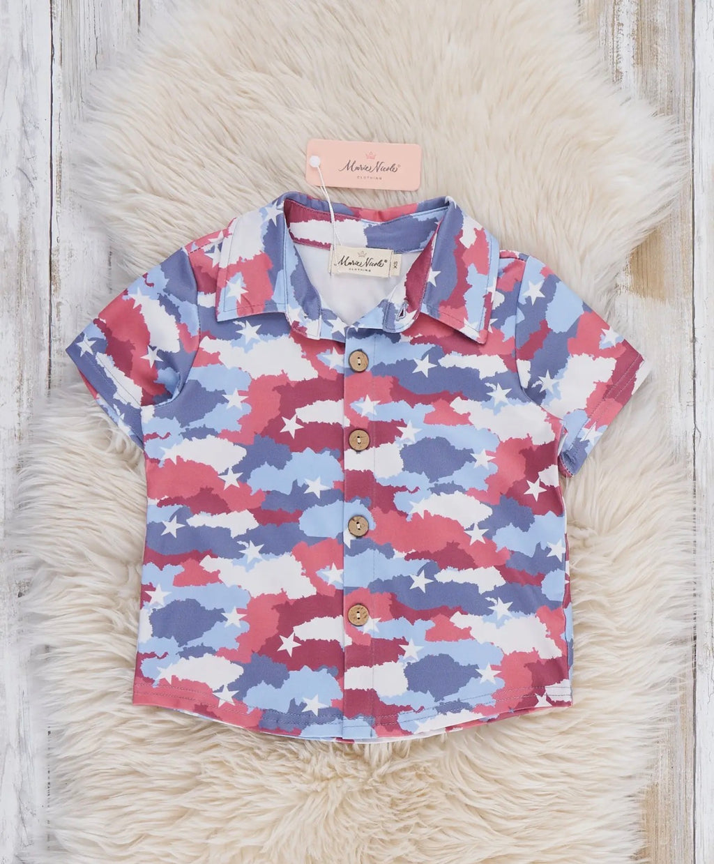 Stars & Camouflage Shirt