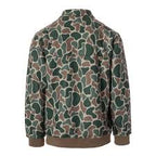 Camo Quarter-Snap Quilted Pullover