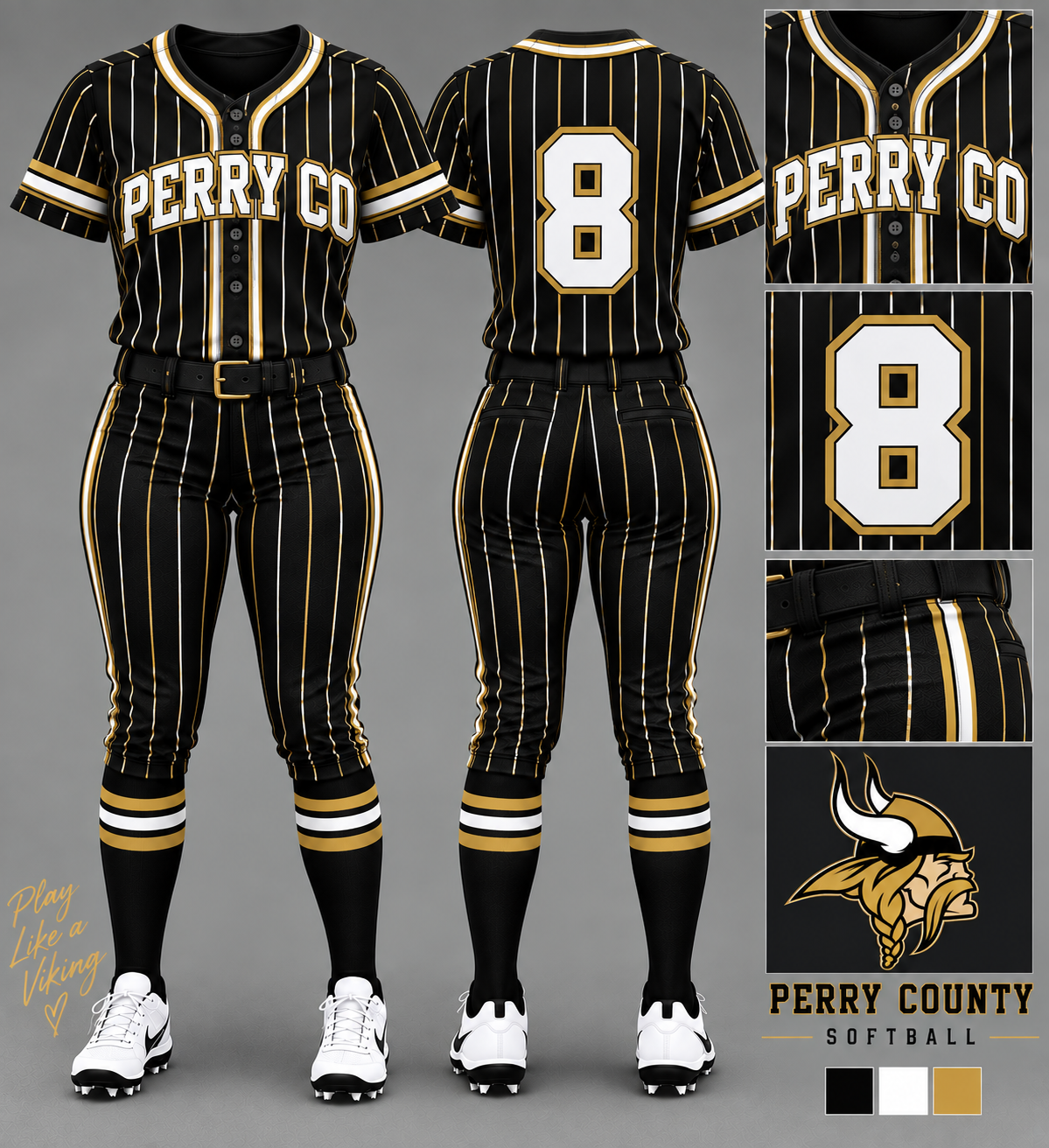 Custom Softball Set