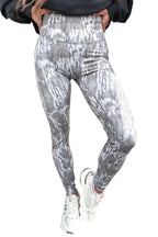 High Waist Leggings - Multicolour Camouflage