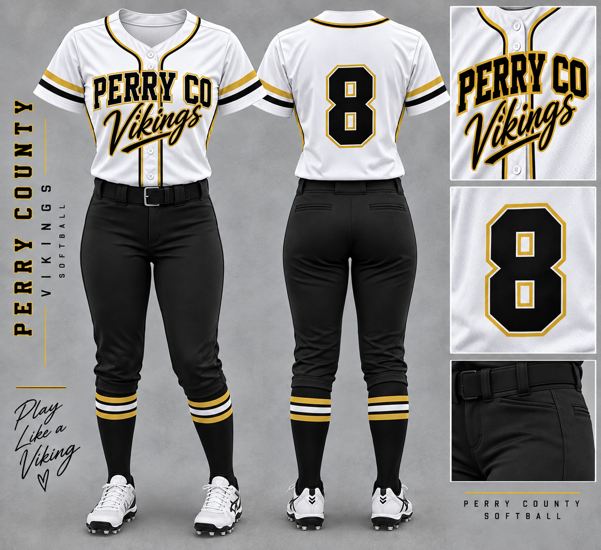 Custom Softball Set