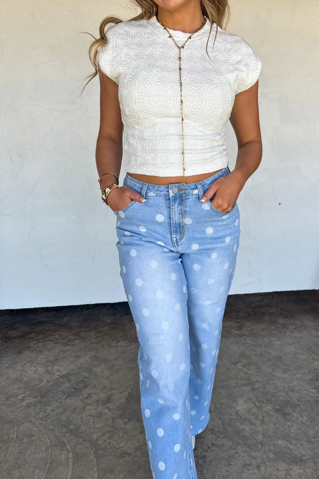 Spot On Polka Dot Jeans