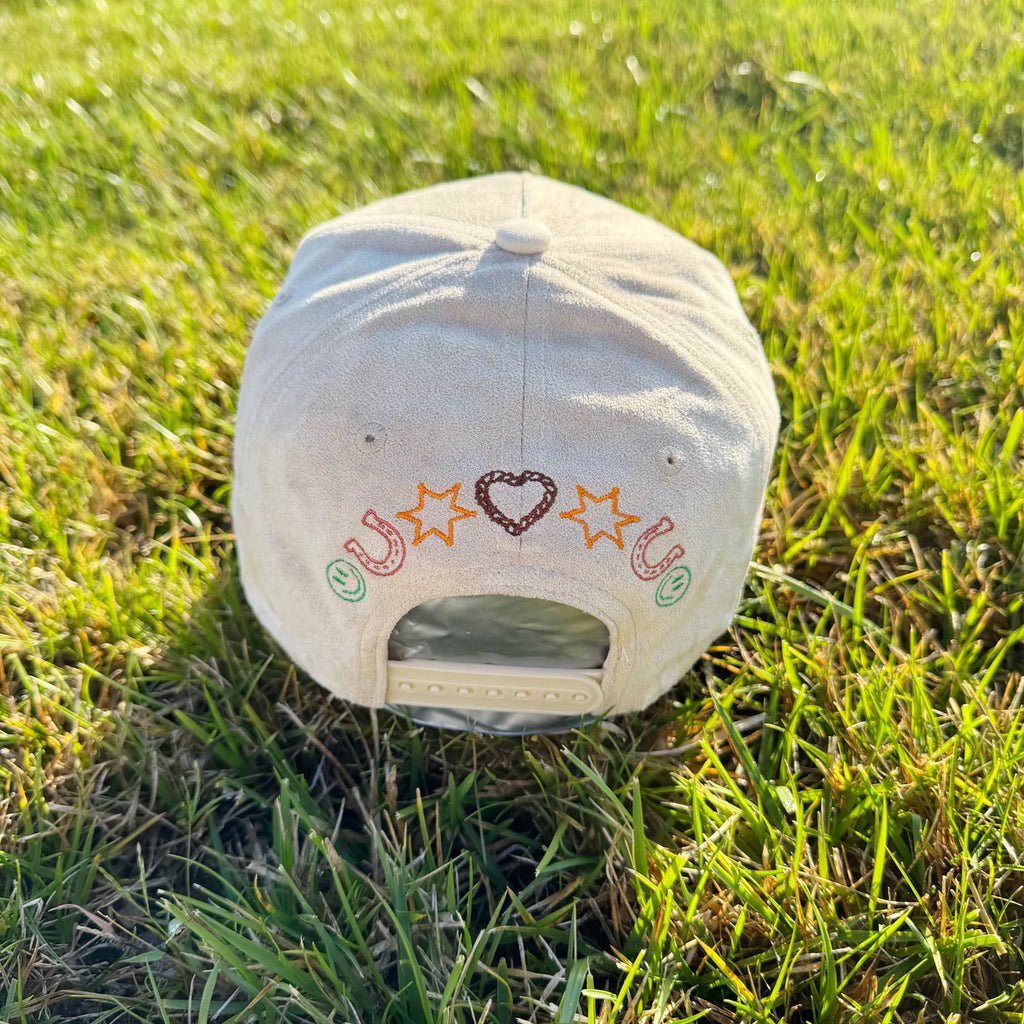 Cowboy Hat — Cow Print Bill Embroidered Hat