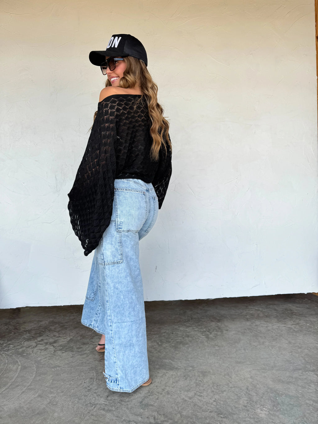 Large Panel Pocket Jeans
