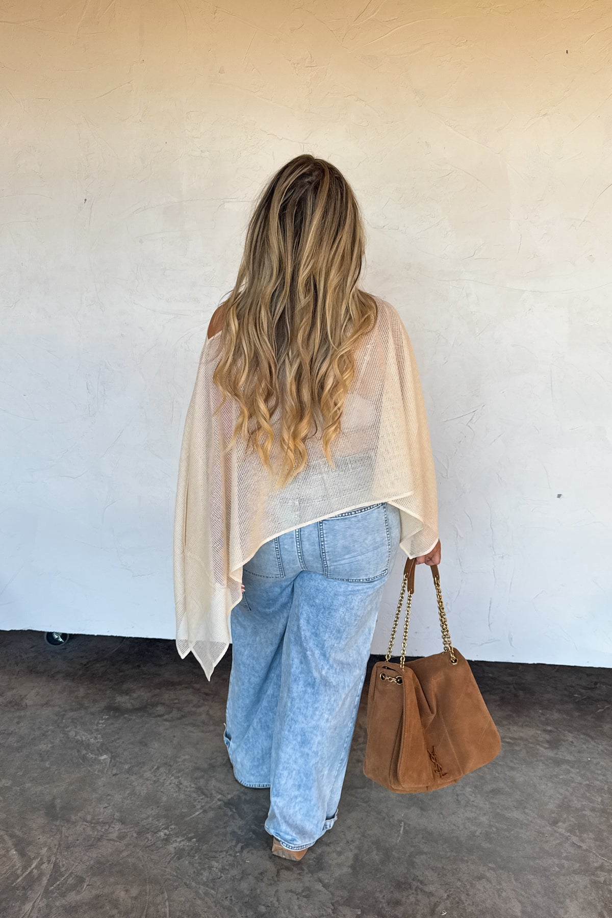 Romee Mesh Poncho