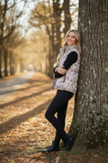 Multicolour Camouflage Puffer Zip-Up Stand Neck Sleeveless Vest